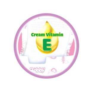 Bề mặt miếng lót sơ sinh Bobby NewBorn 1 siêu mềm mại với Cream Vitamin E