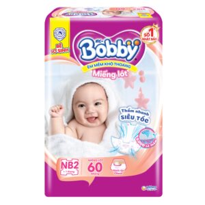 Miếng lót sơ sinh Bobby NewBorn 2 cho bé dưới 1 tháng